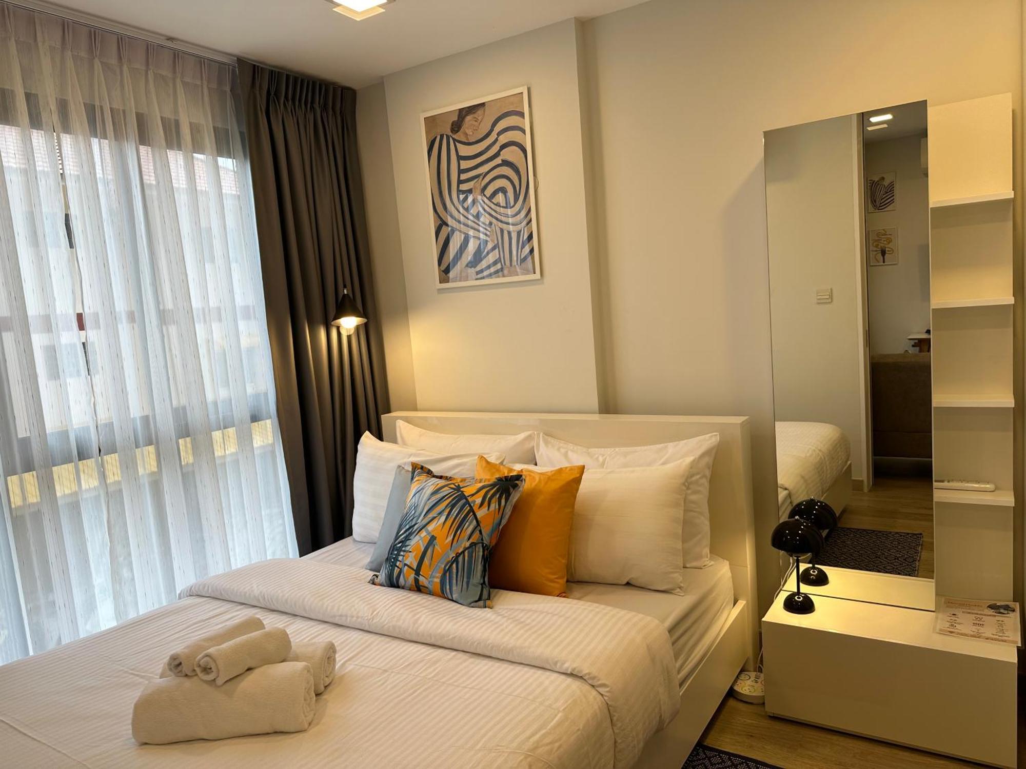 New Cosy Apartment At Marvest Huahin City Center Exteriör bild