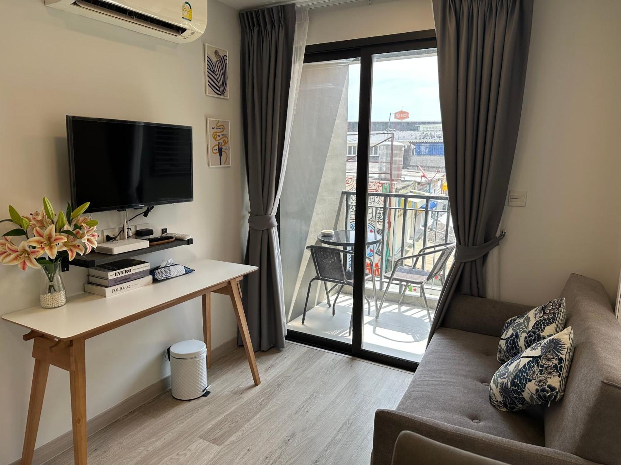 New Cosy Apartment At Marvest Huahin City Center Exteriör bild
